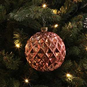 Boule ronde en verre décorative de vente chaude pour la décoration d'arbre de Noël au meilleur prix d'Inde - Product Image 2