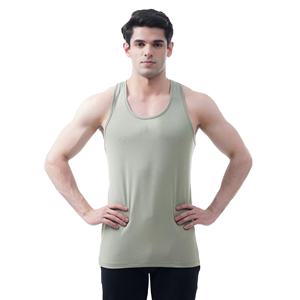 Factory Direct <b>Men</b> Sports <b>Singlet</b> Sleeveless Workout Training Top Available With Custom Print Colors And Sizes - Product Image 6