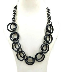 Collar de cuerno de búfalo Natural pulido, pieza de declaración atemporal para mujer, accesorios, conjunto de colgante de cuerno de alta calidad para fiesta - Product Image 4