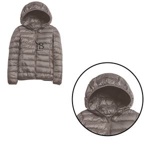 2025 hiver solide femmes culture bouffante vers le bas Bomber veste en cuir nouveau Polyester Nylon respirant tissu femmes bouffant veste - Product Image 6