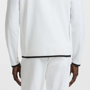 Sweat à capuche pour homme à prix avantageux avec fermeture éclair et poches latérales avec fermeture éclair, design de logo personnalisé, design uni avec capuche, vêtements décontractés - Product Image 6