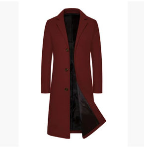 Classic Genuine <b>Leather</b> <b>Coat</b> <b>for</b> <b>men</b> with a structured silhouette, smooth finish, and warm inner lining <b>for</b> everyday winter wear - Product Image 5