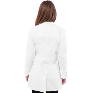 เสื้อโค้ทแลปสำหรับผู้หญิงขนาด XL เสื้อแจ็คเก็ตแพทย์สครับโลโก้ตามสั่งสำหรับโรงพยาบาลทันตกรรมใช้ได้ทั้งชายและหญิง - Product Image 3