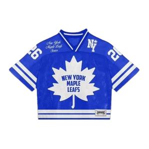 Camiseta de fútbol americano Street Style American Shirt Camiseta de fútbol americano retro personalizada para hombre - Product Image 6