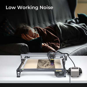 CR-<b>Laser</b> Falcon 10W Engraver with New Air Assist Aluminium and Metal 450nm CO2 <b>Laser</b> Tube for Industry Retail and Lighting - Product Image 2