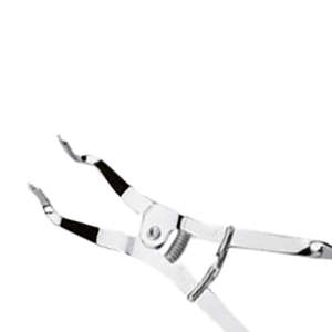 Ensemble de pinces à barrage dentaire en acier inoxydable manuel pour utilisation en endodontie, durable et réutilisable pour le placement du barrage dentaire par SurgiRight - Product Image 2