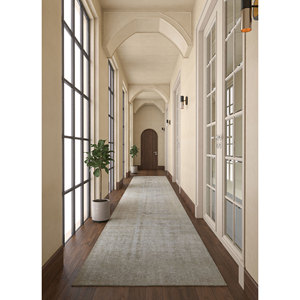 พรมขนสัตว์ถักมือลายดอกไม้สไตล์วินเทจ สีเบจและสีน้ำตาล รุ่น Pae-826 สำหรับตกแต่งห้องนั่งเล่น พรมจาอิปุร์ สหรัฐอเมริกา - Product Image 5