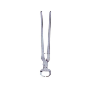 Nipper de pezuña de herrador de servicio pesado de acero inoxidable forjado, herramienta ergonómica duradera de aseo equino profesional - Product Image 3