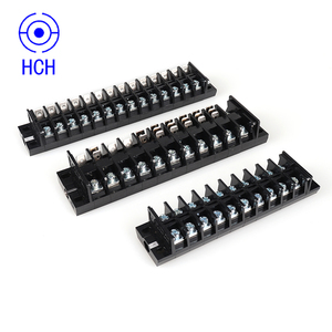 Bloc de câbles imprimé personnalisé Borne de contact de connexion pour transformateurs Six borniers Rangée de bornes de climatisation - Product Image 3