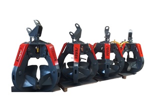 Meilleure qualité nouvelle fixation de grappin à ferraille hydraulique charge en acier 4 dents Construction solide avec pompe de Puma Crane Turquie - Product Image 3