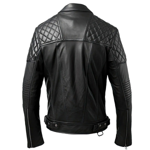 Vestes en cuir pour motocyclistes avec logo personnalisé Vestes de course avec protecteur Vestes de sécurité pour motocyclistes - Product Image 5