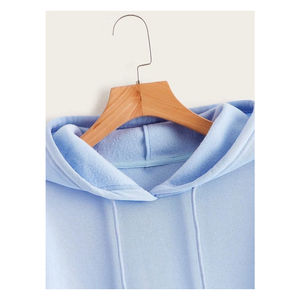 เสื้อฮู้ดดี้ผู้หญิงไซส์ใหญ่ ผ้าฟลีซ ผ้าฝ้าย แขนยาว สไตล์สตรีทแวร์ พร้อมบริการ OEM ดีไซน์ใหม่ - Product Image 2