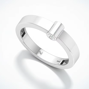 Women's 14K Gold & 0.20CTW Natural Diamond <b>Band</b> <b>Ring</b> - Product Image 1