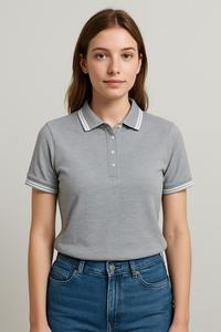 Venta al por mayor personalizado impreso 100% algodón mujeres camisetas con 3D Logo impresión verano moda en blanco y negro - Product Image 6