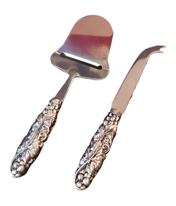 Top Selling Embossed Stainless Steel <b>Cheese</b> Knives <b>Set</b> Home Restaurant Hotel Kitchen Premium Metal <b>Cheese</b> Tools Box Packaging - Product Image 1
