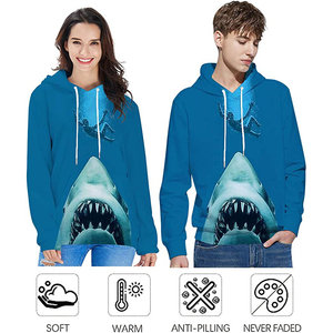 All Color Plus Size Fashionable <b>Factory</b> Price Sublimation Popular Manufacturer Unique Design Sublimation Hoodies - Product Image 4