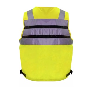Chaleco DE SEGURIDAD reflectante de alta calidad para uso exterior de otoño logotipo personalizado multifunción para equipos industriales y de seguridad - Product Image 5