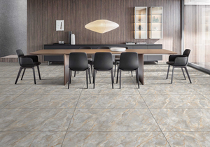 กระเบื้องพอร์ซเลนสำหรับผนังและพื้นพอร์ซเลนกันลื่น600x1200สีมอคค่าเหมาะสำหรับห้องน้ำวิลล่าโรงเรียนและคลังสินค้า - Product Image 3