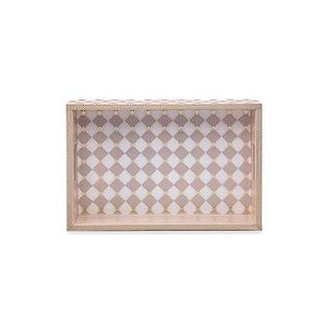 Meena Plateaux de service en bois imprimés personnalisables Design imbriqué pour le bureau et la maison Plateau de vaisselle à thé et café décoratif - Product Image 6