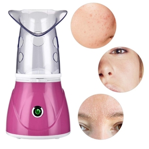 Vaporizador Facial Hann, Inhalador de Vapor para Senos Nasales, Humidificador Facial con Vapor Caliente para el Hogar, Kit de Acero Inoxidable para el Cuidado de la Piel, Toalla de Algodón - Product Image 3