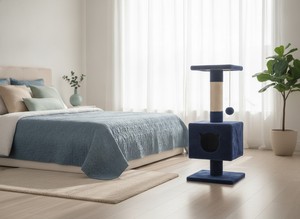Rascador Amistar Blue Haven de alta calidad para gatos y gatitos de todas las razas y tamaños. - Product Image 6