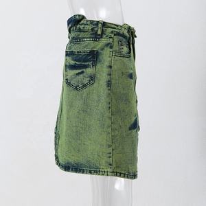 Short en jean tendance pour hommes de haute qualité Tailles étendues pour hommes Taille élastique Denim Prix bon marché - Product Image 1