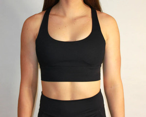 Sujetador deportivo sin costuras para mujer, sujetador de alto impacto para gimnasio, Fitness, Yoga, Top corto de entrenamiento transpirable, ropa deportiva acolchada para correr - Product Image 4