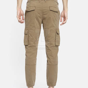 กางเกงคาร์โก้ลำลองน้ำหนักเบาสำหรับผู้ชายกางเกงผ้าฝ้าย100% ออกแบบโลโก้ได้ตามต้องการ - Product Image 2