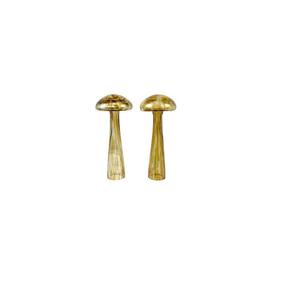 Sculpture de champignon en aluminium Art Déco de qualité supérieure, sur mesure, faite à la main, pour la décoration intérieure, écologique et durable - Product Image 2