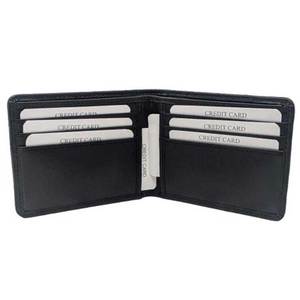 กระเป๋าสตางค์แบบพับสองพับหนังแท้คลาสสิกสำหรับผู้ชายเคสแบบพกพาสไตล์ลำลองส่งตรงจากโรงงานขายส่งช่องใส่บัตรเงินสด - Product Image 6