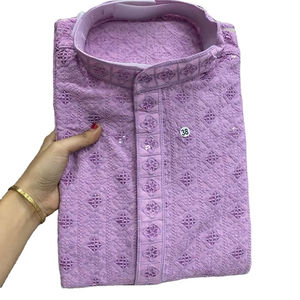 แฟชั่นปากีสถานที่มีคุณภาพดีที่สุดแบบดั้งเดิมสวมใส่กับงาน chikankari - Product Image 1