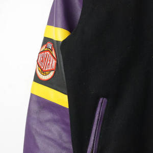 เสื้อแจ็กเก็ตหนังสำหรับผู้ชายเสื้อแจ็กเก็ตหนังขี่มอเตอร์ไซด์มีปกตั้ง - Product Image 4