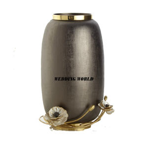 Fabricante de florero de metal Soporte de flores hecho a mano de calidad superior Clásico Elegante Venta al por mayor Nueva maceta de metal - Product Image 1