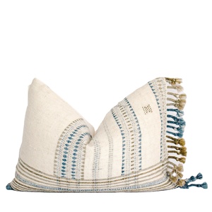 ผลิตปลอกหมอนอิงผ้าทอสไตล์โบโฮ,ปลอกหมอนอิงขนาด18X18ผ้าคลุมหมอนพู่เฉยๆสำหรับตกแต่งชุดสะสม - Product Image 3