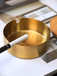 Large Stainless Steel <b>Ashtray</b> With Deep Bowl Design Perfect For Heavy Smokers Wanting Clean And Ash Management - Product Image 4