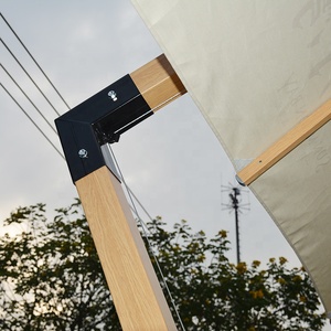 Sombrilla <span class=keywords><strong>Cantilever</strong></span> Moderna Premium para Exteriores, para Hoteles y Proyectos Comerciales, Poste de Aluminio Elegante y Duradero, Base de Granito/Acero, Protección UV - Product Image 4