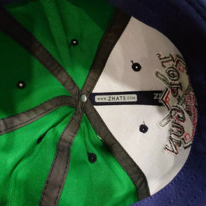 Custom Unisex High Quality 5 Panel Cotton Canvas <b>Dad</b> <b>Hat</b> Two Tone Embroidery Logo Curved Hip Hop Sporty Outdoor Baseball - Product Image 4