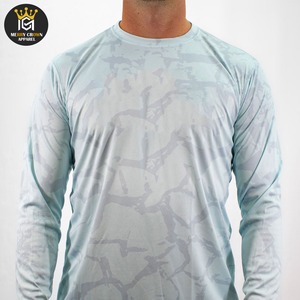 Camisas de pesca al por mayor de alta calidad, camisa de poliéster por sublimación, camisa de pesca de verano para hombre de tela suave - Product Image 4