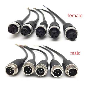 Câble d'aviation mâle et femelle Next-Gen GX12 Connecteur robuste et anti-interférence pour systèmes industriels avancés Faisceau de câbles - Product Image 6