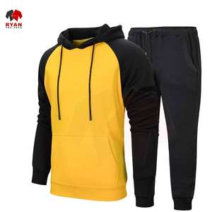 Ensemble de survêtement décontracté pour hommes, personnalisation de la marque OEM ODM, tissu confortable, ensemble de vêtements de sport deux pièces - Product Image 6