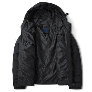 Veste matelassée réversible unisexe de qualité supérieure, fermeture éclair, col montant, écologique, chaude pour l'hiver, personnalisable, imperméable - Product Image 3