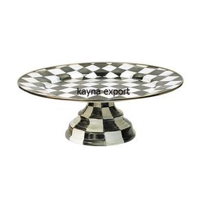 Support à gâteau rond moderne et élégant fait main, nouvel arrivage, outil à gâteau en métal d'Inde, vente en gros, durable et très demandé, Kayna Export - Product Image 4