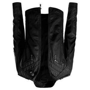 Veste universitaire respirante OEM pour hommes avec broderie en chenille et manches en cuir Varsity de basket-ball de l'équipe américaine personnalisée et tendance - Product Image 4