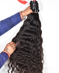 Cheveux Bruts Vietnam 100% Cheveux Humains Vrais Fabricant Texture Personnalisée Hd Soie pour Européenne Couleur Naturelle femmes noires cheveux humains - Product Image 2