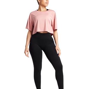 2026 nuevas llegadas de talla grande para mujer, camisetas cortas de media manga, Top Fitness ajustado para corto, camisetas cortas para mujer - Product Image 2