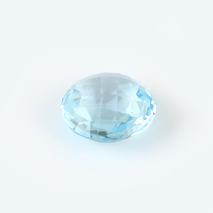 Topacio azul redondo, piedras preciosas sueltas naturales, curación del nacimiento, fabricación de joyas semipreciosas de alta calidad superior, piedra de cristal de Topacio azul - Product Image 4