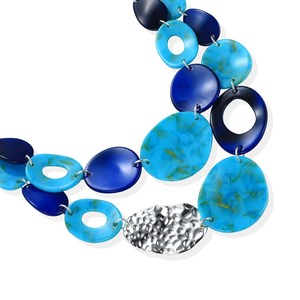 Collar de Resina de Diseño Artesanal Nuevo de la Mejor Calidad al por Mayor, Joyería Vintage Linda y Moderna de Primera Calidad para Mujer - Product Image 5