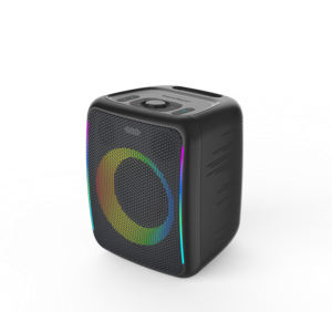 IPX4 inalámbrico portátil a prueba de agua para altavoz de fiesta de Karaoke micrófono incorporado 70W sonido listo para juegos compatible con Apt-X <span class=keywords><strong>Spotify</strong></span> - Product Image 4