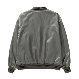 เสื้อแจ็กเก็ตซาตินสำหรับผู้ชายแห้งเร็วเสื้อแจ็คเก็ตผ้าซาตินสำหรับผู้ชายสินค้าขายดี2025ออกแบบโลโก้ได้ตามต้องการ - Product Image 3