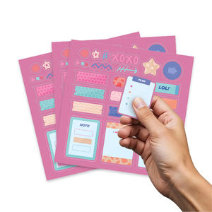 Feuilles autocollantes en vinyle hologramme résistantes à la déchirure auto-adhésives imperméables RTS pour l'emballage de cadeaux de mariage et l'artisanat fait à la main - Product Image 4